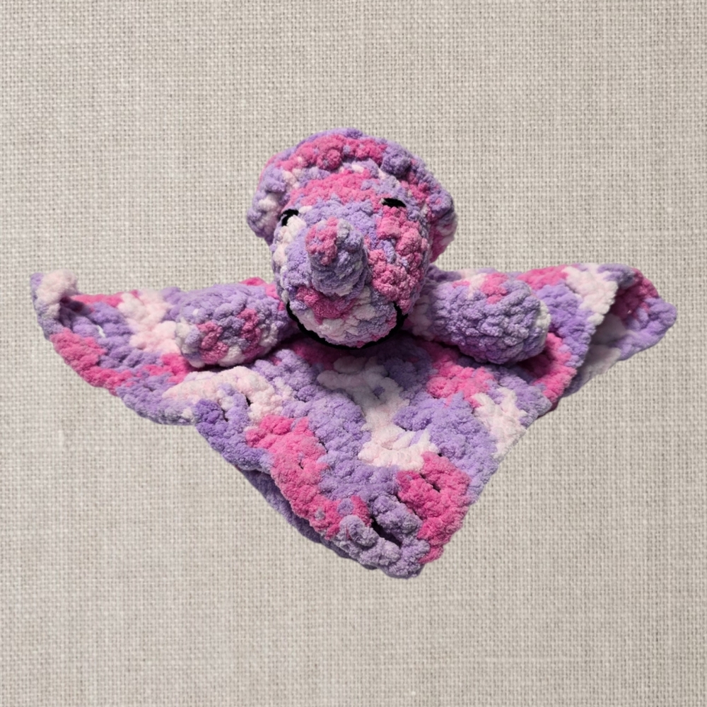 Crocheted Dino Blankie
